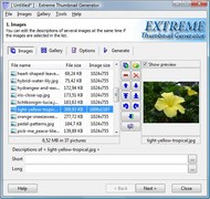 Extreme Thumbnail Generator screenshot